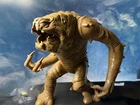 Vintage Kenner Star Wars Rancor ROTJ 1984 Action Figure Working Jaw! Sharp Claws
