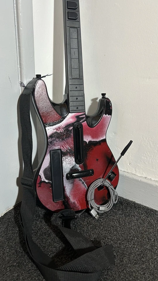 Custom Guitar Hero GH5 Guitar, USB C, Custom Faceplate. For xbx/ps/pc - Image 3 of 4