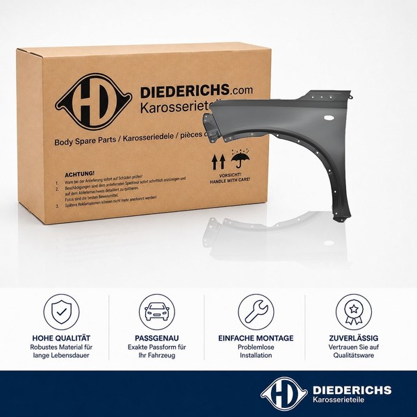KotflÜGel Links Diederichs 6434807 FÜR Suzuki Fender SeitenflÜGel-image