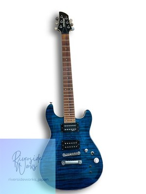 Seltene Fernandes APG-55S Blue Tiger Eye Gitarre