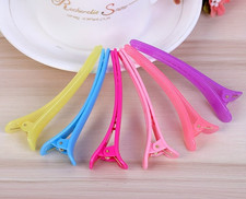 5X Mix Colour Hair Sectioning HAIRDRESSING Clips MAKE UP Clip Salon Clamp