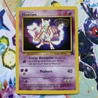 Pokémon TCG Mewtwo #3 Black Star Promo The First Movie promo WB Stamp MP