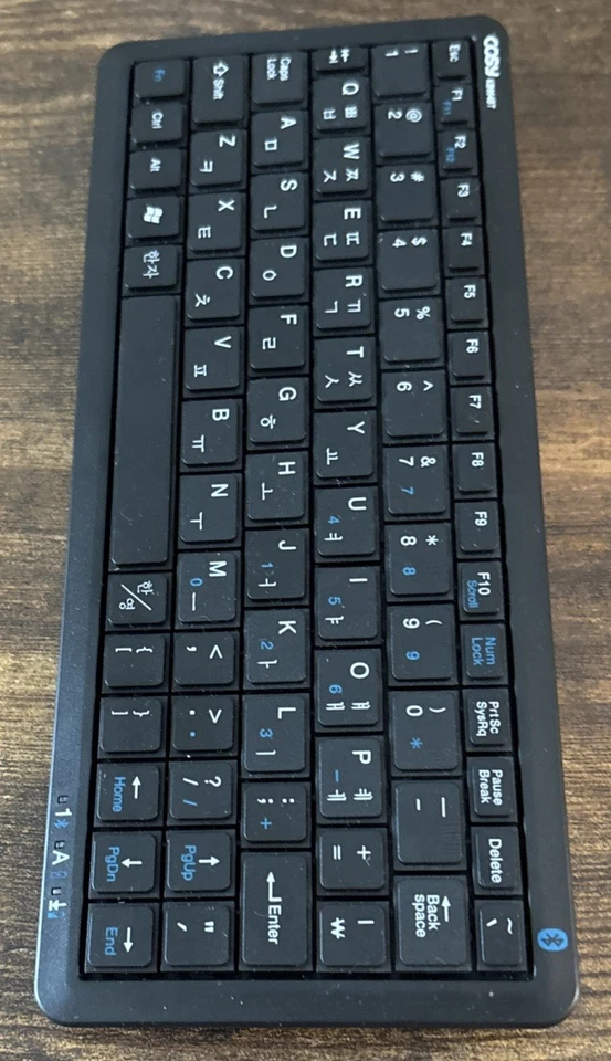 Cosy Black Bluetooth Keyboard Korean character 한글자판 KB954BT - Image 2 of 4