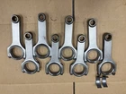 6” H Beam Rods For 2.100 Big End Bearing .927 Wrist Pin Dia Out Of  398” W Ford