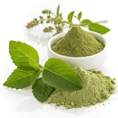 Tulsi leaf Powder Ocimum Sanctum Holy Basil leaf Powder Organic, 100gm (3.5 OZ).