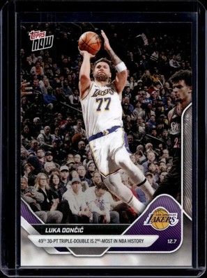 2025-26 Topps Now NBA #77 Luka Doncic Base Card (Qty) | eBay