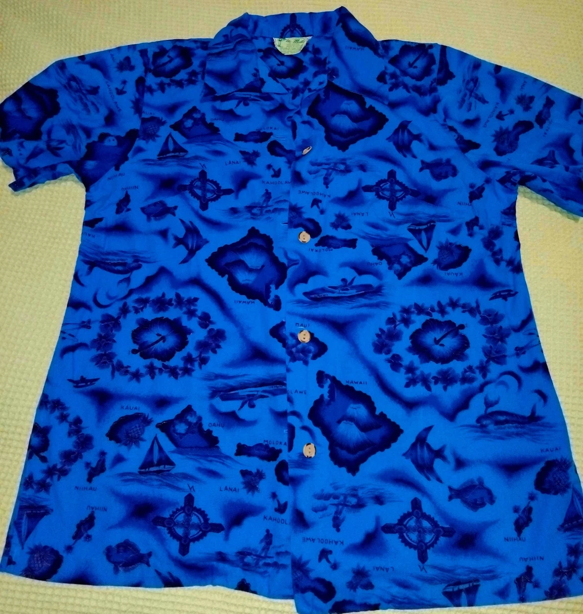 Hawaiian 1960s Vintage Casual Shirts for Men for sale - eBay
