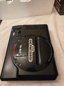 Sega Genesis 1 Console System Bundle (1602) + Original Box, AC Power & 2 Games