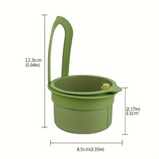 Durable Space-Saving Sleek Reliable Push-Type Self-Cleaning Sink Strainer Basket
