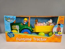 Kidoozie Funtime Tractor, For ages 1+, New in Box, comes w/5 animals and farmer