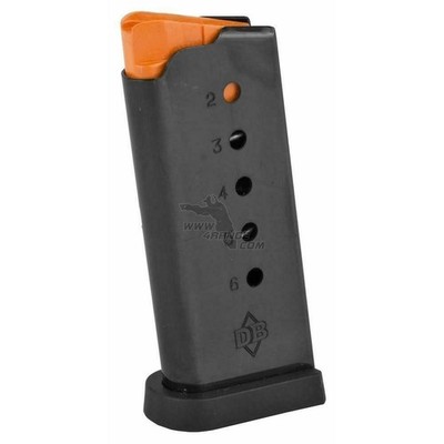 Diamondback Magazine DB9 Gen 4 9mm 6 Round Black Flat Bottom DB9-MAGG4