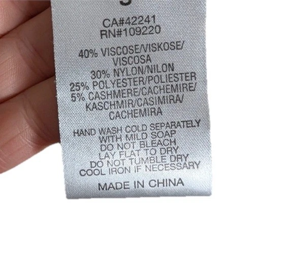 Vestido de terciopelo de Graham and Spencer mezcla de cachemir estampado de leopardo talla mediana Foto 3 de 4