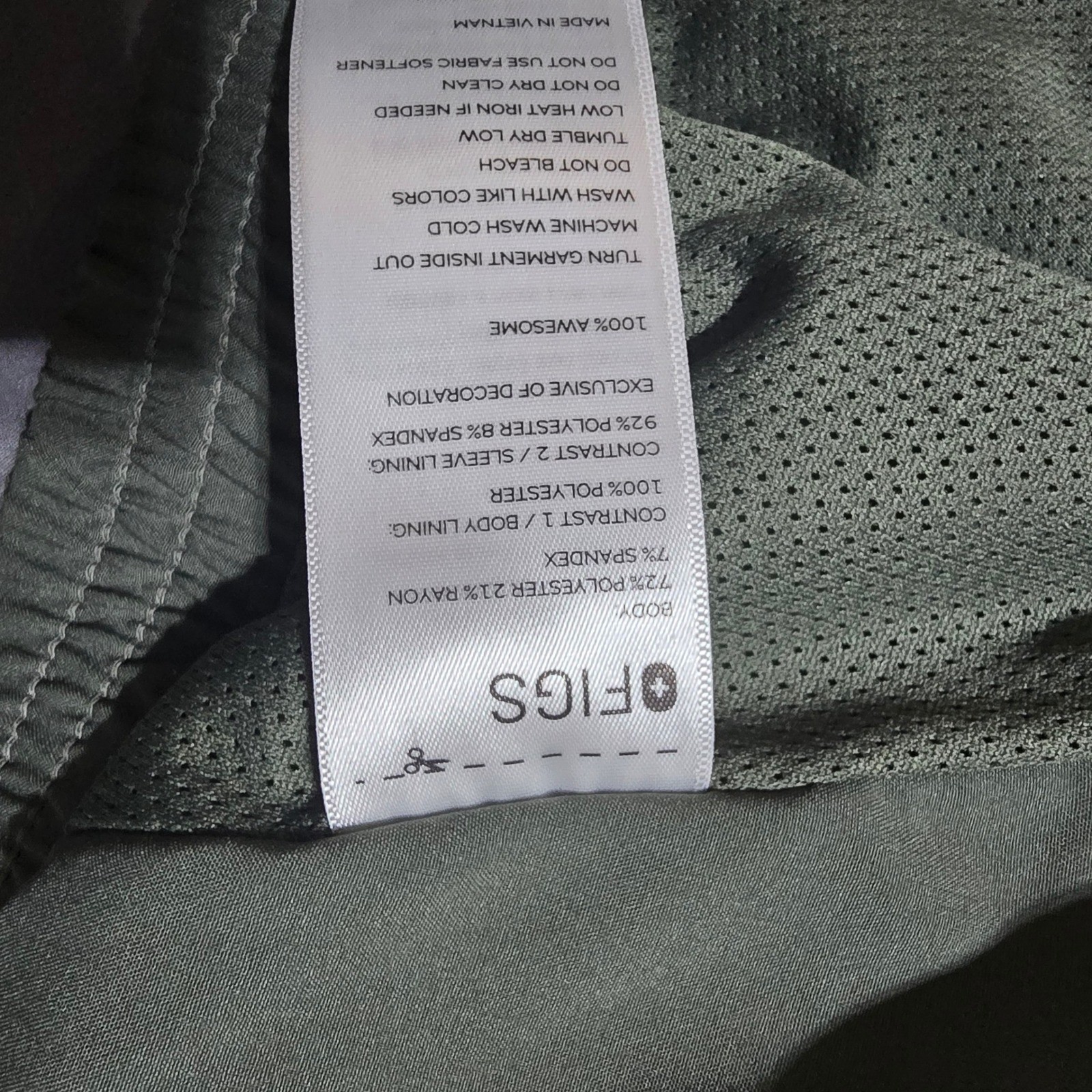 Flaws FIGS Technical Collection Jacket Women Medi… - image 6