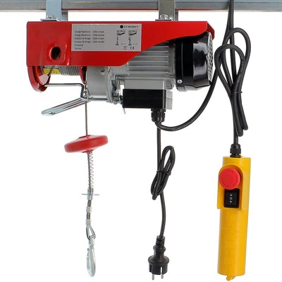 GT MARKET Treuil palan électrique 125 / 250 kg avec télécommande