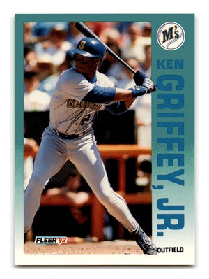 Ken Griffey, Jr. 1992 Fleer #279 Seattle Mariners Mint to Gem