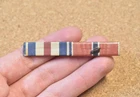 WW2 US Military Valor Medal & Bronze Star Ribbon Bar