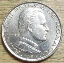 Monako 1 frank 1960