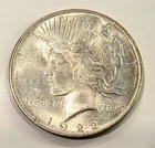 1922 Peace Silver Dollar