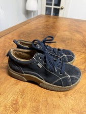 Vtg 90 s Soda Women s 8 Navy Blue Chunky Platform Sneakers Grunge Y2K Shoes
