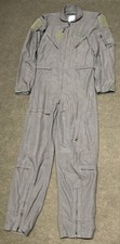 GENUINE USAF USMC US ARMY NAVY SAGE GREEN CWU-27/P NOMEX PILOTS FLIGHT SUIT. 34R