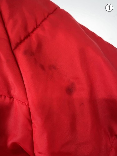 Swingster Down Jacket M Nylon RED Used - Picture 6 of 9