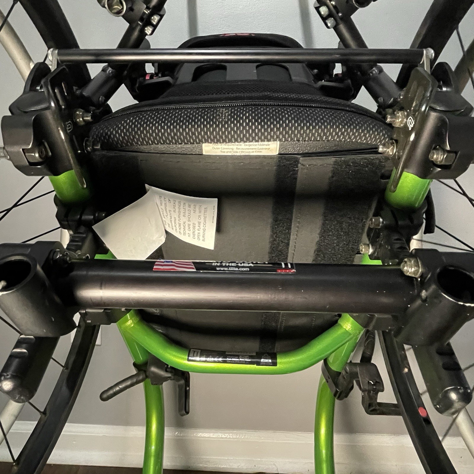 TiLite Aero Z  12"X14" Adj Depth Rigid Wheelchair Aero-Z Pediatric Small Adult