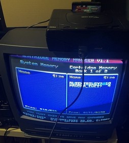 Sega Saturn Model 1 Console OEM Controller W/In The Hunt Tested