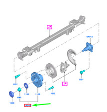Roulement de roue Ford TRANSIT