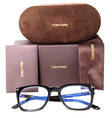 New TOM FORD Eyeglasses TF 5736-B 001 50-20 145 Black Frames w