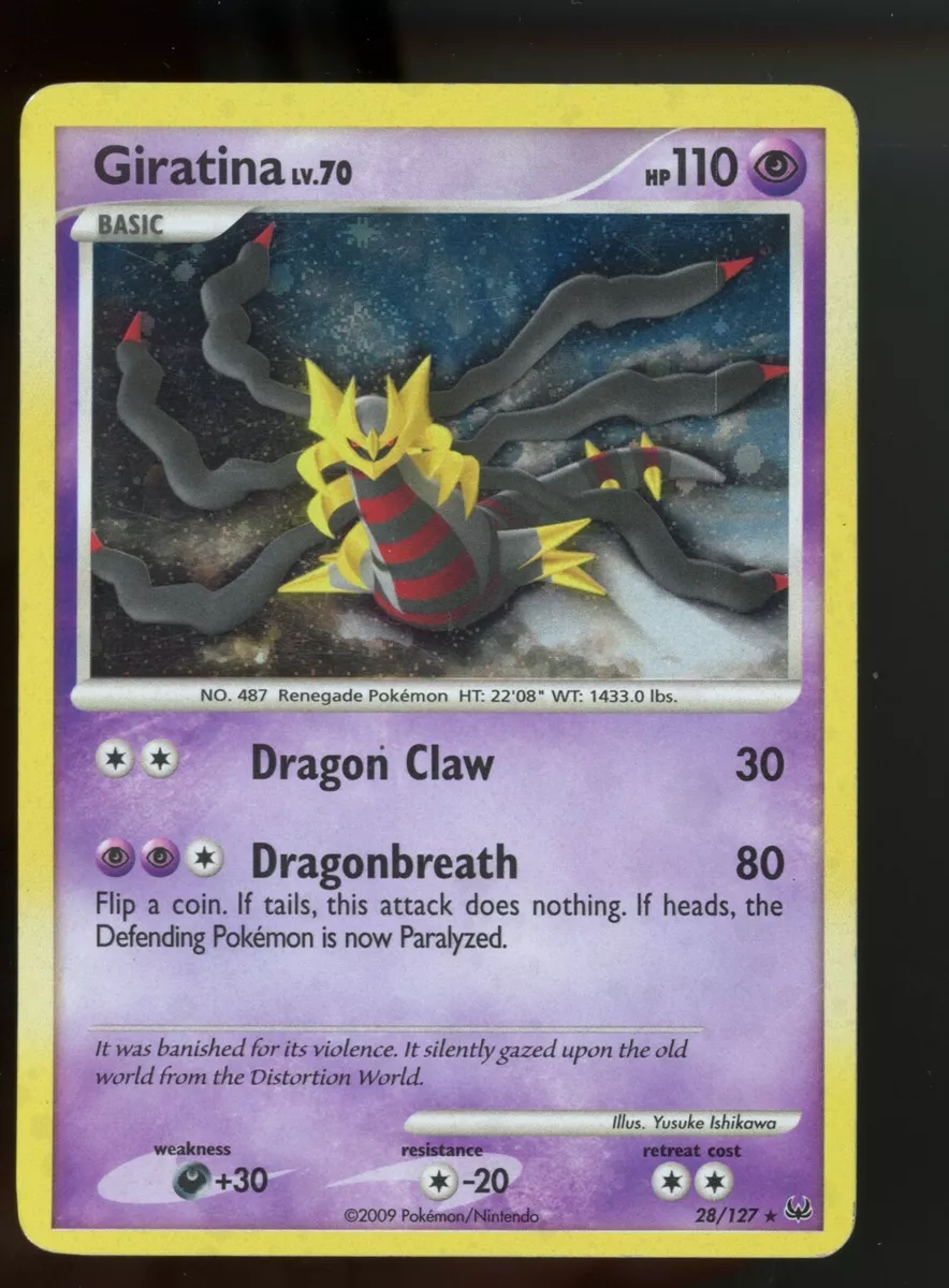 PSA 8 Pokemon Platinum Giratina #28 Cosmos Holo – zooz collectibles llc