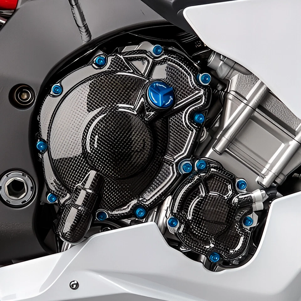 Juego de carenado completo universal para moto Yamaha kits tornillos tuerca M6 M5 Foto 2 de 4