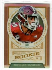 JOHNATHAN ABRAM 2019 Panini Legacy PREMIUM EDITION BRONZE #20/35 RAIDERS MSU RC