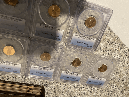 Dansco Album w 105 Lincoln Cents 1900's + 16ea PCGS graded Pennies + more! - Picture 18 of 19