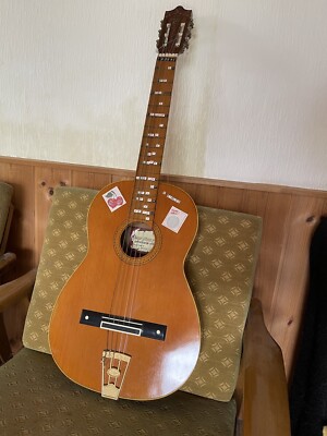Gitarre Jose mas y mas   Vintage 70er Jahre   Spanische Konzertgitarre