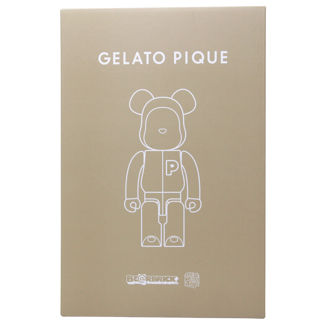 Medicom BE@RBRICK Gelato Pique Beige 400% Bearbrick Figure | eBay