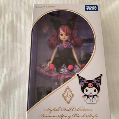スタイリッシュドールコレクション クロミ スパイシーブラック Licca Stylish Doll Collection KUROMI Spicy Black Style Takaratomy