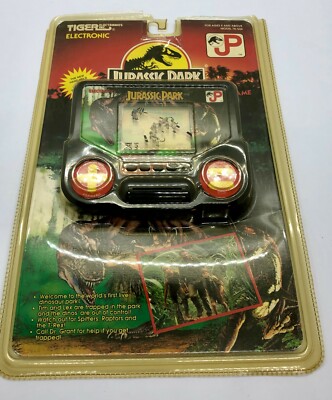 Tiger Electronics - Jurassic Park (Handheld Video Game) 1992 Original Packaging