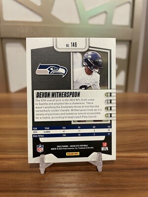 2023 Panini Absolute Devon Witherspoon RC #146 Seattle Seahawks | eBay