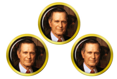President George Bush Golfball Markierer