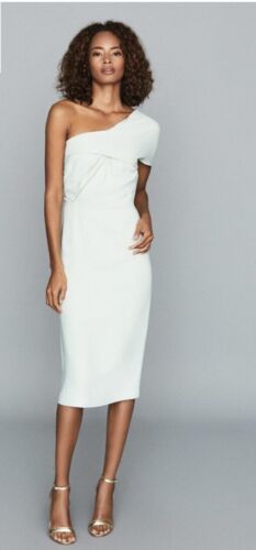 Reiss Riana One Shoulder Bodycon Dress  RRP £195 - Picture 1 of 3