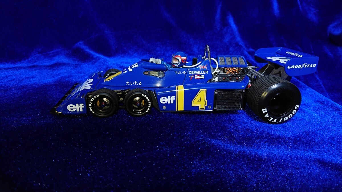 ☆激レア絶版*EXOTO*Tyrrell Ford P34 6 Wheel #4 1976 Swedish ☆激レア絶版*EXOTO*Tyrrell Ford P34 6 Wheel #4 1976 Swedish