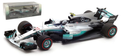 Spark S5031 Mercedes W08 '1st Win' Russian GP 2017 - Valtteri Bottas 1/43 Scale