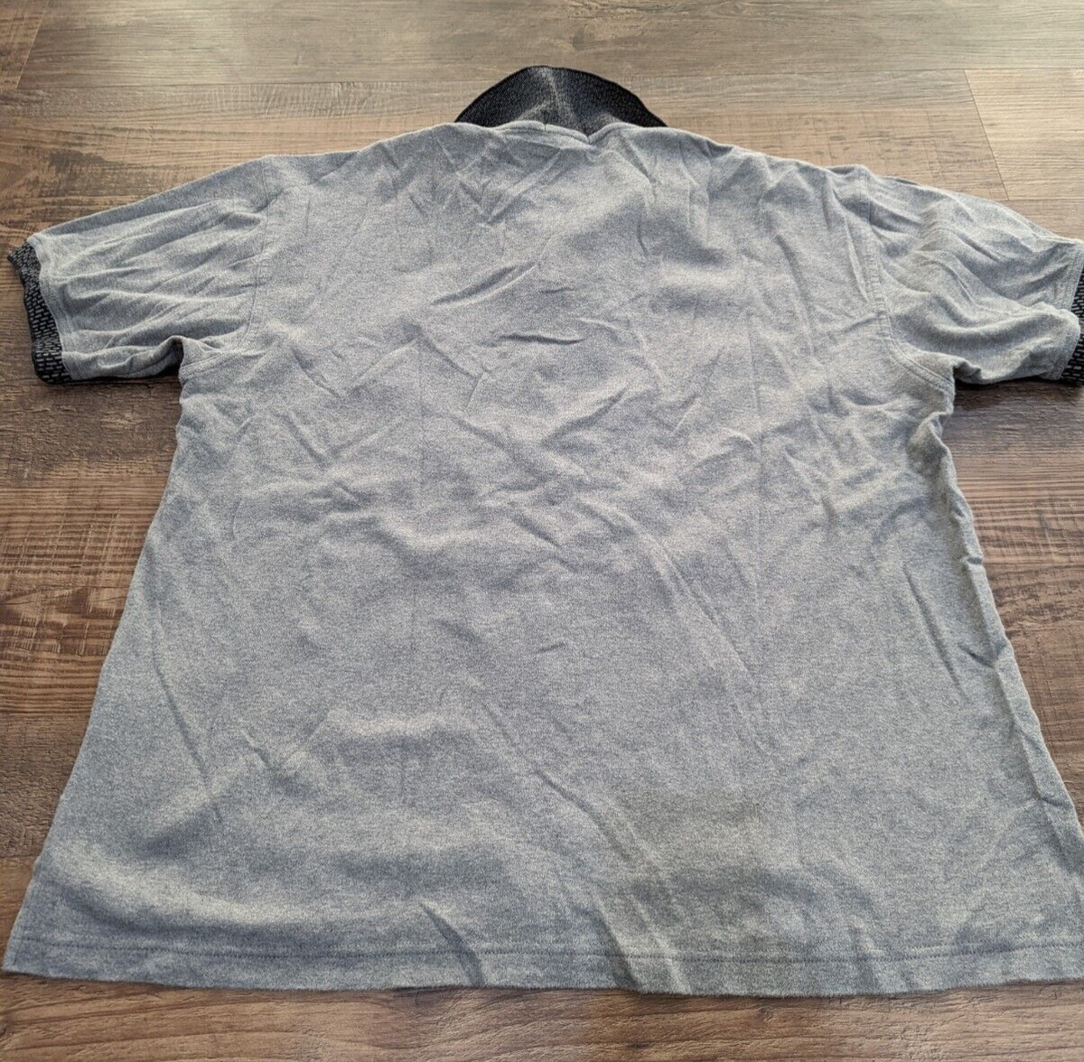 Golf Boss by Brookhurst Mens XL Golf Shirt Gray Graphic Design 100