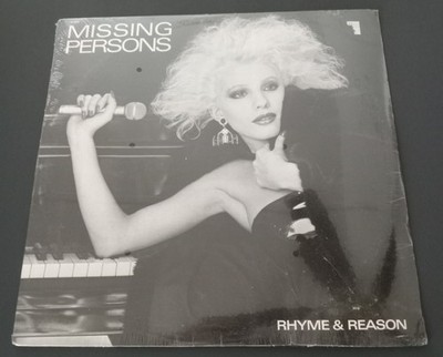 Missing Persons Rhyme & Reason LP, Sealed