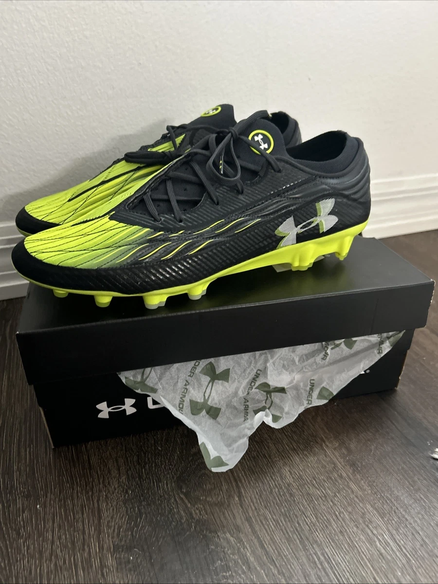Under Armour Magnetico Elite 4 FG Black Lime Green for sale 