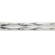 Universal Boat Graphic Decals 09303412 44 X 3 Inch Silver Set Of 2 Universal Boat Graphic Decals 09303412 44 X 3 Inch Silver Set Of 2