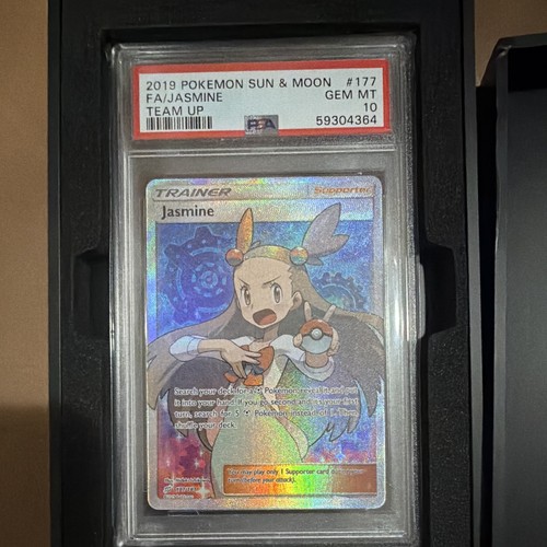 Pokemon TCG 2019 Team Up Jasmine 177/181 PSA 10 Holo Full Art Ultra Rare