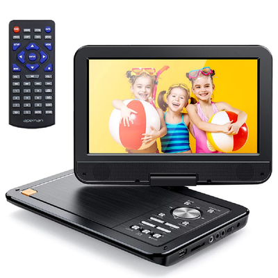 APEMAN PV1070 2022 Upgrade 12.5'' Portable DVD Player with 10.5