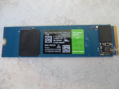 WD Green SN350 1TB Internal M.2 2280 NVME (WDS100T3G0C) SSD