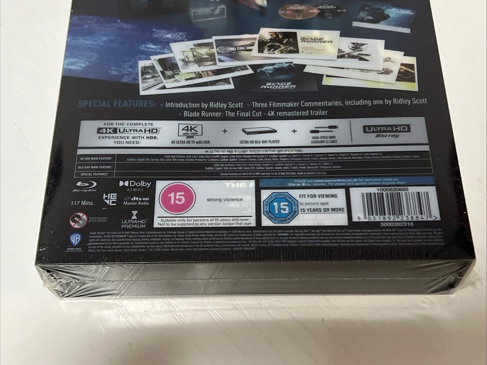 Blade Runner Final Cut Collectors Edition 4K UHD Blu-ray The Film Vault Range UK - Image 4 of 4